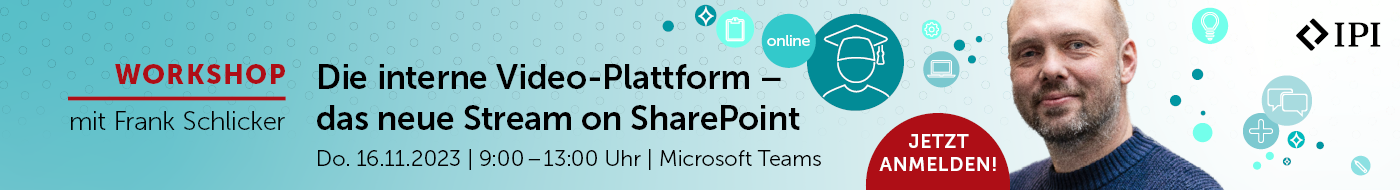 Workshop: Stream on SharePoint