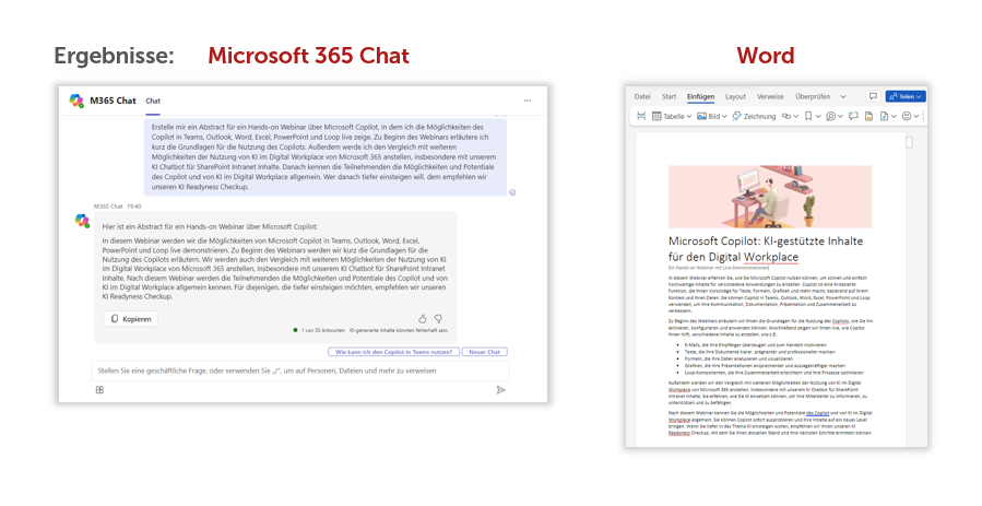 Copilot Ergebnis