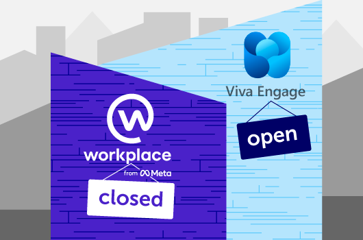 Warum Sie Workplace von Meta mit Viva Engage ablösen sollten?