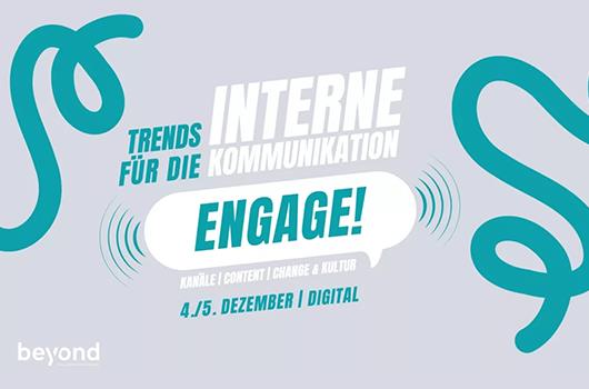 Engage! Trends für die interne Kommunikation am 4. & 5. Dezember