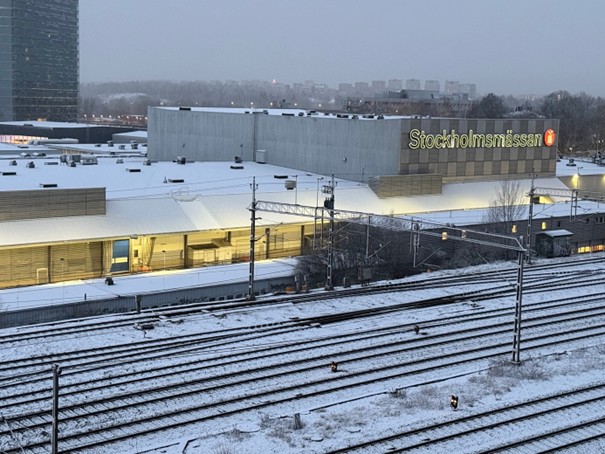 Winterliche Stimmung bei der ESPC 2024 in Stockholm