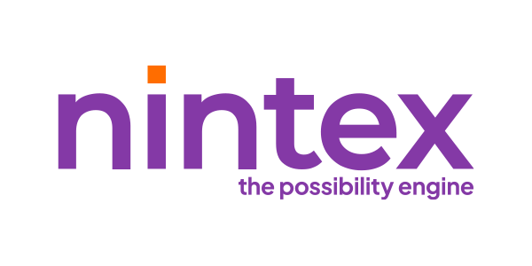 Logo von Nintex mit Tagline - the possibility engine