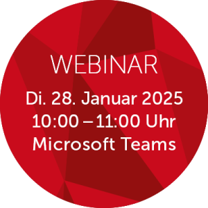 Button mit Zeit und Ortsangabe: IPI Webinar mit Frank Eberlein