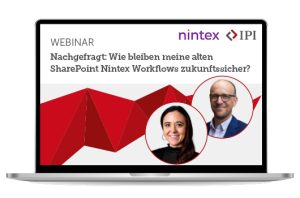 Webinar-Aufzeichnung Nintex