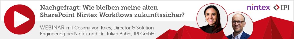 Webinar Aufzeichnung Nintex Automation Cloud Migration